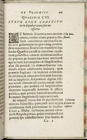 Quæstio CVI. - Quæstio CVII.
