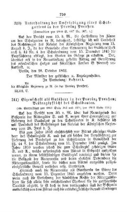 Eigenschaft als Gutsherr in der Provinz Preußen; Beitragspflicht bei Schulbauten : [V. Elementarschulwesen]