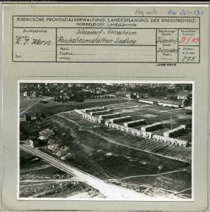 Düsseldorf-Gerresheim, Siedlung