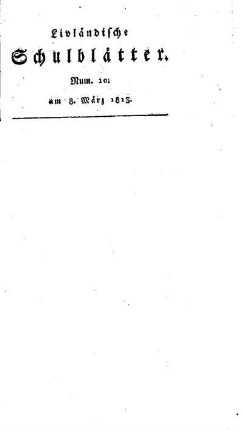 Rede des Calgacus (Calauk) an das Britannische Heer im Kriege mit den Römern : (s. Tacit. Agric. Cap. 30-32) ; [27. Abhandlung]