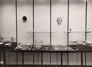 XI. Triennale Mailand, Deutsche Abt., Glas- und Keramikobjekte