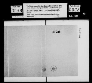 Amt Nitzenhausen: Lagerbuch zu Ailringen, 2. Band