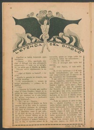 Leyenda del diablo