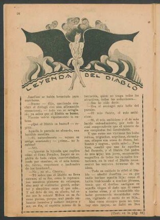 Leyenda del diablo