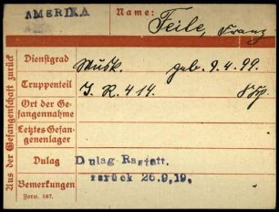 Feile, Franz - Feinauer, Wilhelm
