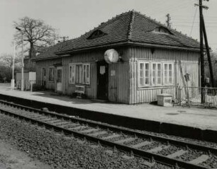 Bahnhof, Laußnitz