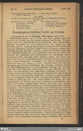 Photographen-Gehilfen-Verein zu Dresden