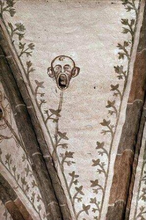 Rankenmalerei und Masken