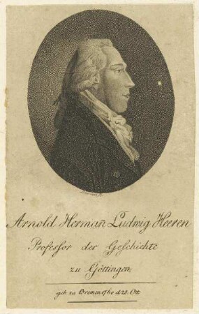 Bildnis des Arnold Hermann Ludwig Heeren