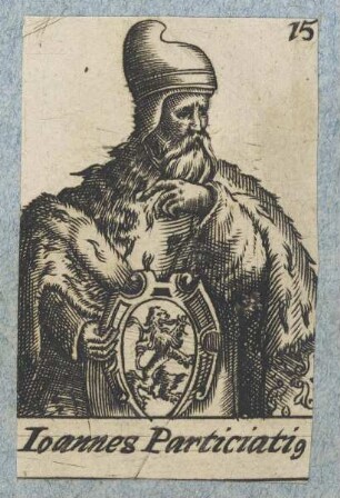 Bildnis des Ioannes Particiatius