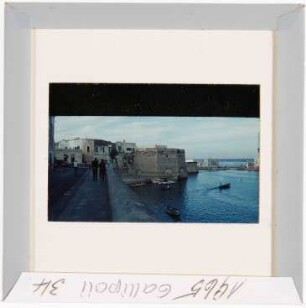 Gallipoli: Kastell am Hafen (Foto 1965)