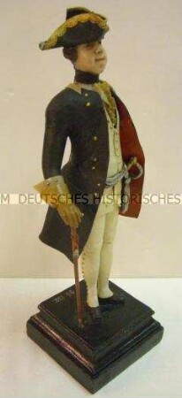 Wachsfigur eines Offiziers, Infanterie-Regiment No. 36, Preußen