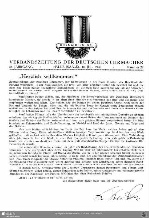 "Herzlich willkommen!"