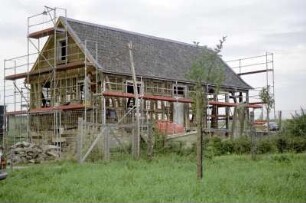Wiederaufbau Bandweberhaus