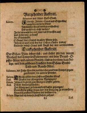 Vierzehender Auftritt.