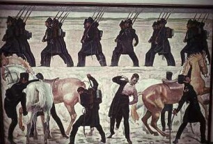 Der Auszug deutscher Studenten in den Freiheitskrieg von 1813