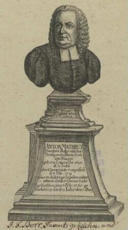 Bildnis des Anton Mathieu