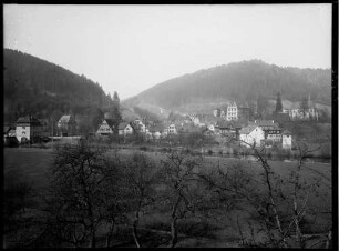 Hirsau Ortsbild Ansicht von Südosten