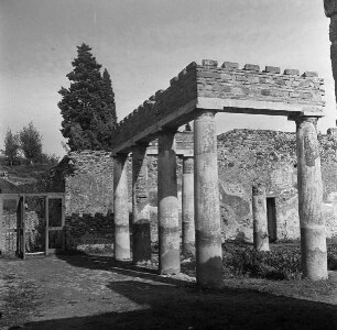 sogenannte Villa des Diomedes an der Gräberstraße vor der Porta di Ercolano