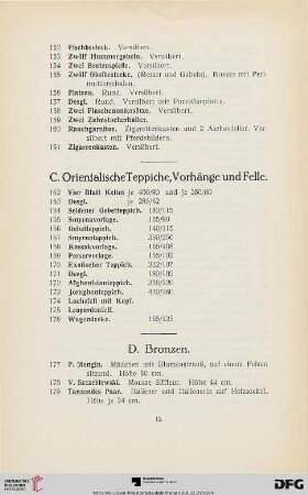 D. Bronzen (Nr. 177-189)