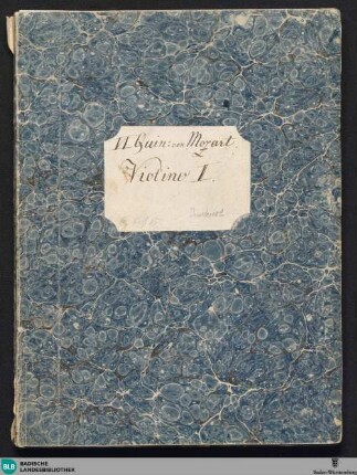 Grand Quintetto per due violini due viole e violoncello : No. [handschriftlich] IV