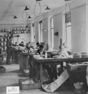 Malerei : Technikgeschichte | Technologie | Porzellanfabrikation