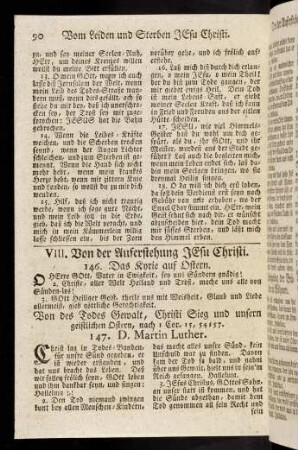 90-103, VIII. Von der Auferstehung Jesu Christi