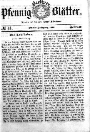 No. 14, Februar