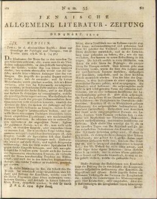 Num. 55. Den 5. März 1804