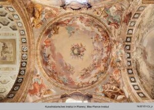 Triumph der Heiligen Dreifaltigkeit und diverser Heiliger