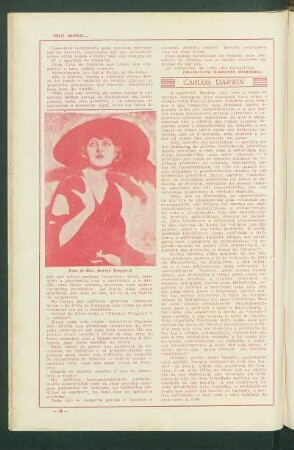 Pose de Mlle. Martha Mansfield