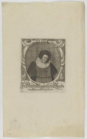 Bildnis der Maria Magdalena Marin