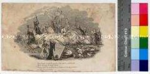 Karikatur auf einen Ausspruch von Arthur Wellesly 1. Duke of Wellington