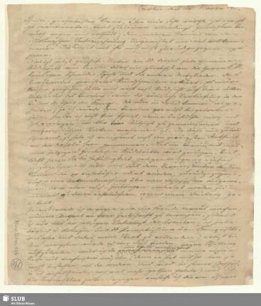 184: Brief von Adolf Bernhard Marx an Robert Schumann - Mus.Schu.184