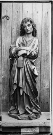 Staufen Kirche Sankt Martin Sakristei Kreuzigungsgruppe Heiliger Johannes Evangelista (um 1440)