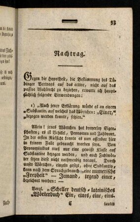 33-42, Nachtrag