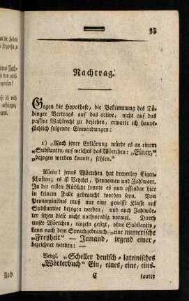 33-42, Nachtrag