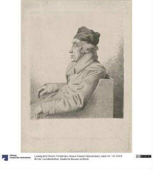 Porträt des Johann Friedrich Blumenbach