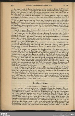 Rechtsprechung