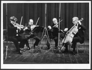Amadeus-Quartett : Portrait des Amadeus-Quartetts (Streichquartett) in der Komischen Oper Berlin