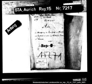 Der Ausbau und die Pflasterung der Landstraßen von Aurich über Sandhorst und Ogenbargen nach Esens und Wittmund