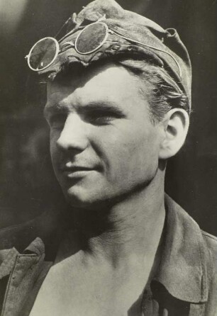 Riesa, Junger Stahlwerker, 1952