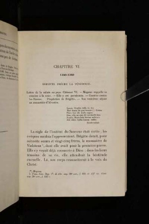 Chapitre VI 1346-1349 Brigitte Prêche La Pénitence.