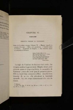 Chapitre VI 1346-1349 Brigitte Prêche La Pénitence.
