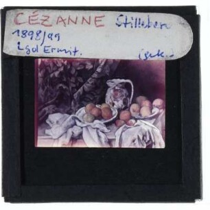 Cézanne, Stillleben mit Vorhang