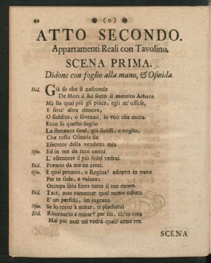 Atto secondo. Andere Abhandlung