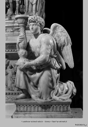 Kandelaberengel - Arca di S. Domenico, Det.: Kandelaberengel