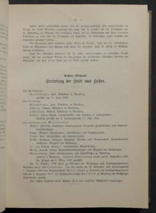 Sechster Abschnitt. Vertretung der Stadt nach Außen.