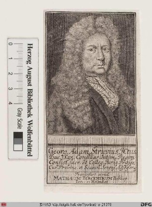 Bildnis Georg Adam Struve