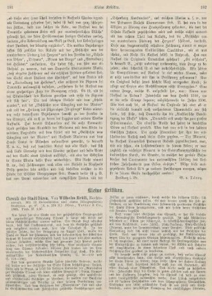 181-184 Kleine Kritiken
